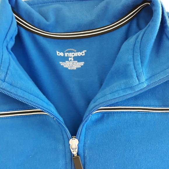 Petite Knit Zippered Jacket Size Small - Picture 5 of 6